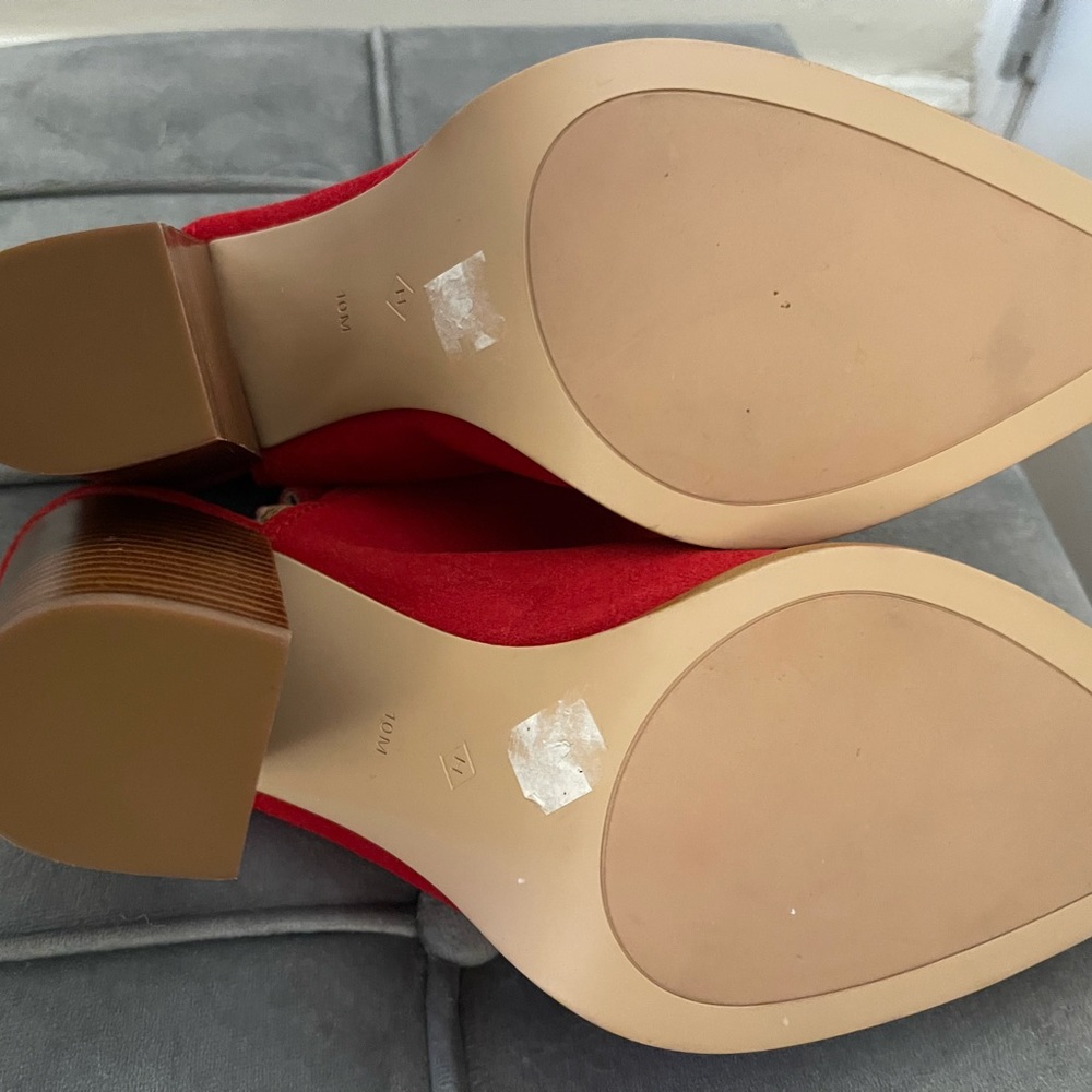 Halogen Red Booties - Picture 5 of 6